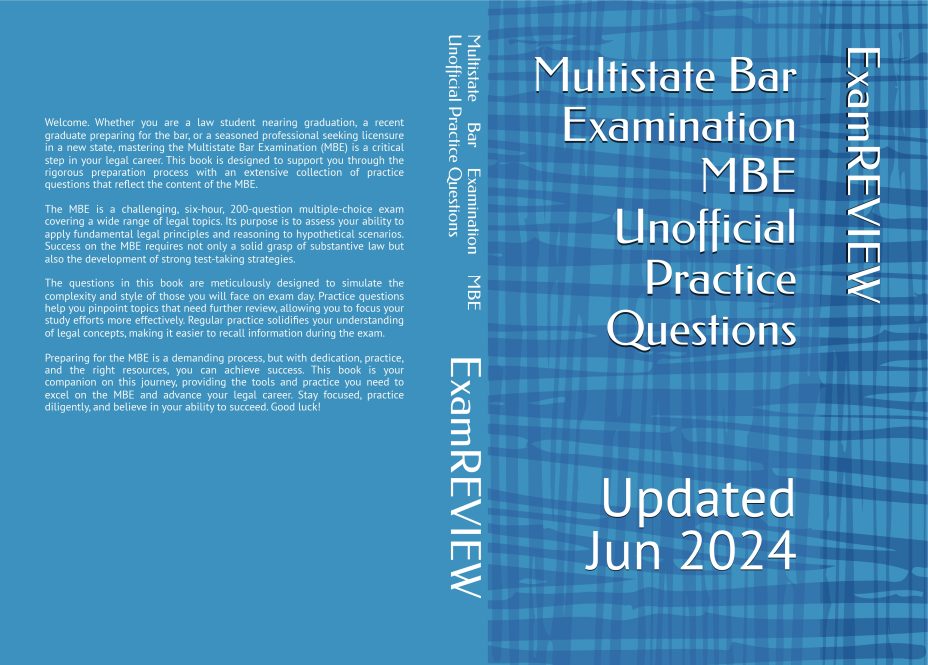 MBE Unofficial Practice Questions